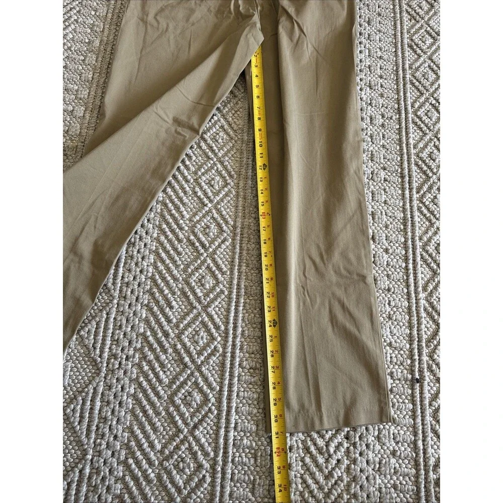 Dockers Men's Smart 360 Tech Slim Fit 38/34 Khaki Stretch Straight Chino Pants